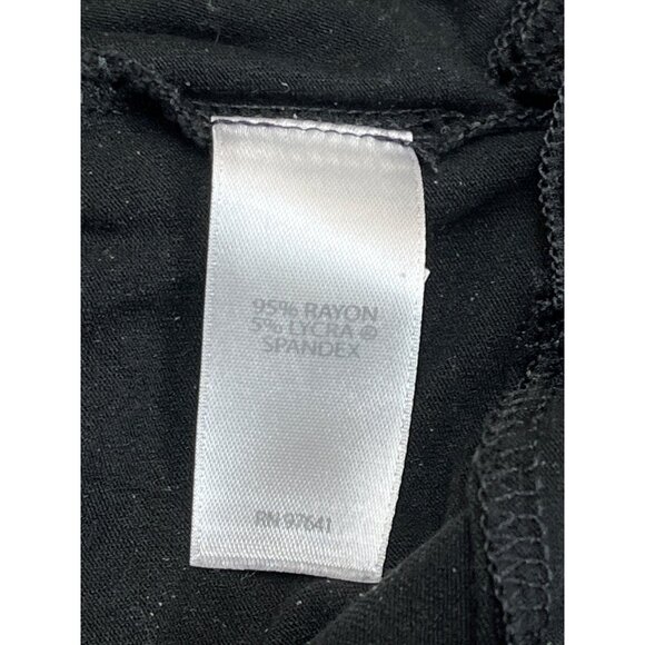 J. Jill Women's Black Shirt Tee Dress Sz S - Picture 5 of 6